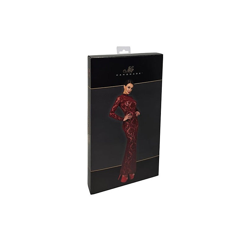 Kink Royal Sexy Womens Gown Red by Noir Handmade - Kimono's and Gowns