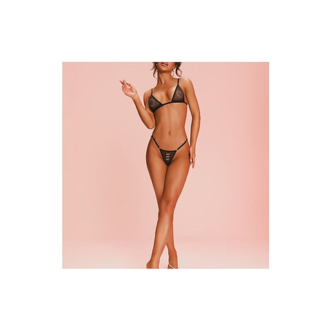Wet Me 2 Piece Sexy Bra and Panty Set by Obsessive - Bras and Bra Sets