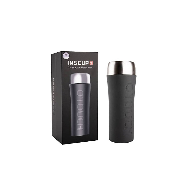 Inscup 2 Contracting Vibrating USB Masturbator by Shots Toys - Masturbators and Strokers