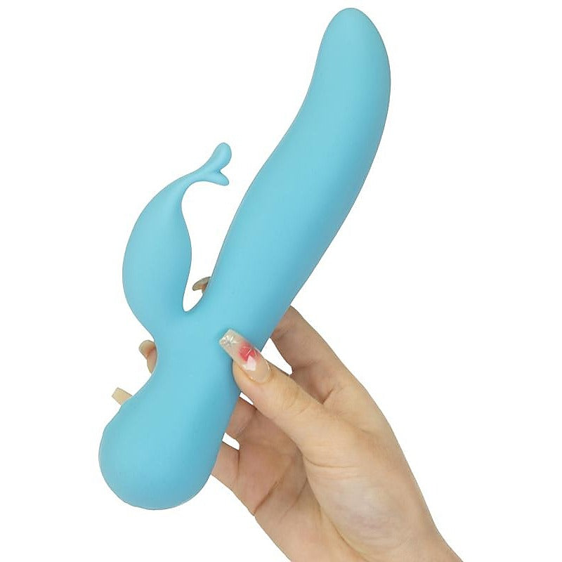 The Kissing Rechargeable Rabbit Vibrator by BMS Factory - Rabbit Vibrators