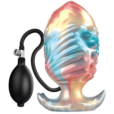 Baile Ebon Leviathan 7 Inch Inflatable Silicone Anal Plug - Butt Plugs