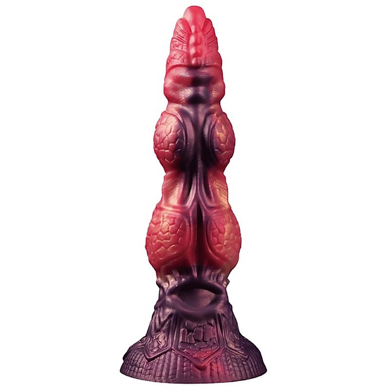 Baile Savage Beastlord 9.4 Inch Rippled Silicone Dildo - Realistic Dildos