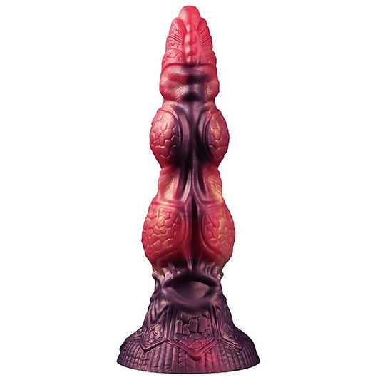 Savage Beastlord 9.4 Inch Rippled Silicone Dildo by Baile - Realistic Dildos