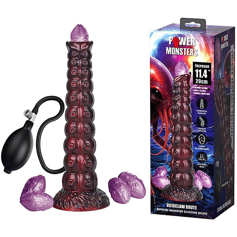 Baile Voidclaw Brute 11.4 Inch Suction Cup Infaltable Dildo - Realistic Dildos