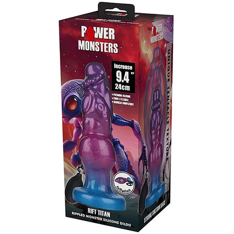Baile Rift Titan 9.4 Inch Inflatable Monster Silicone Dildo - Realistic Dildos