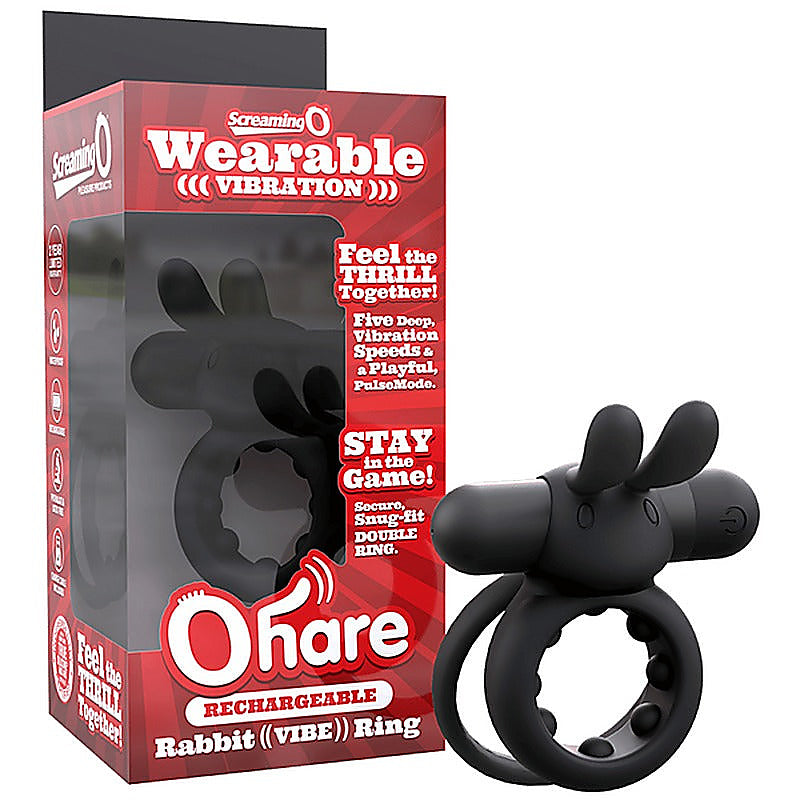 Ohare Rechargeable Vibrating Cock Ring by Screaming O - Vibrating Cock Rings