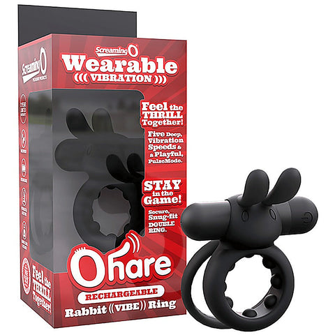Ohare Rechargeable Vibrating Cock Ring by Screaming O - Vibrating Cock Rings