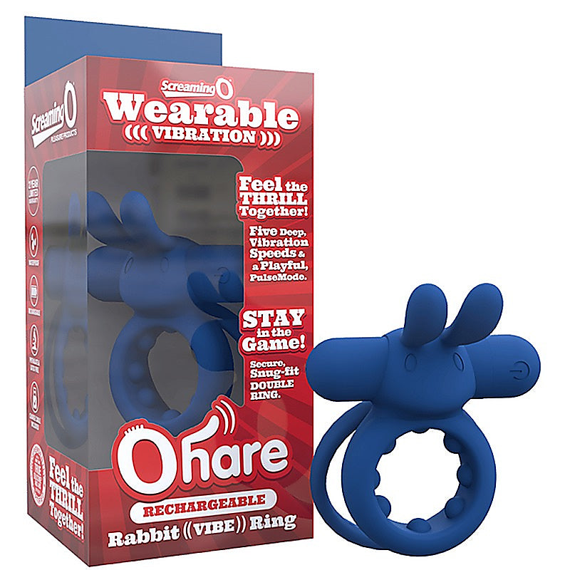 Ohare Rechargeable Vibrating Cock Ring by Screaming O - Vibrating Cock Rings