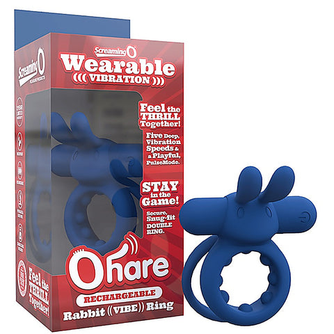 Ohare Rechargeable Vibrating Cock Ring by Screaming O - Vibrating Cock Rings