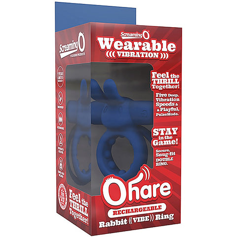 Ohare Rechargeable Vibrating Cock Ring by Screaming O - Vibrating Cock Rings