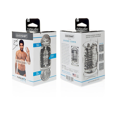 Quickshot Diego Sans Mens Masturbator by Fleshlight - Masturbators and Strokers