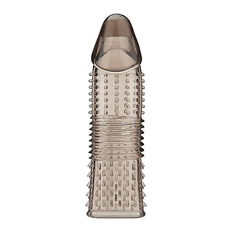 Blue Line 6.5 Inch Triple Sensation Penis Sleeve Extension - Penis Sleeves and Extenders