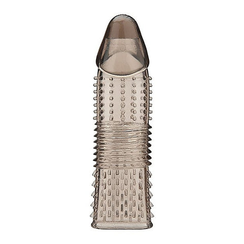 Blue Line 6.5 Inch Triple Sensation Penis Sleeve Extension - Penis Sleeves and Extenders