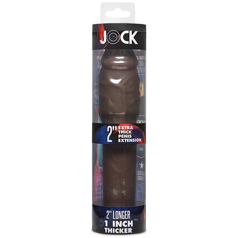 JOCK Extra Thick 2 Inch Penis Extension Sleeve by Curve Toys - Penis Sleeves and Extenders