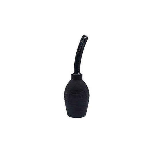 Silicone Ribbed Anti-Backflow Douche by SXE Novelties - Enemas and Douches