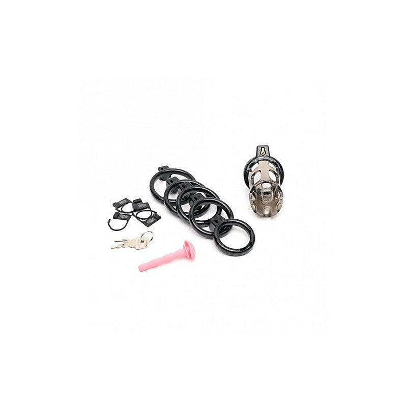 Gladiator Size 1 Soft Cock Cage with Plug by Sport Fucker - Male Chastity