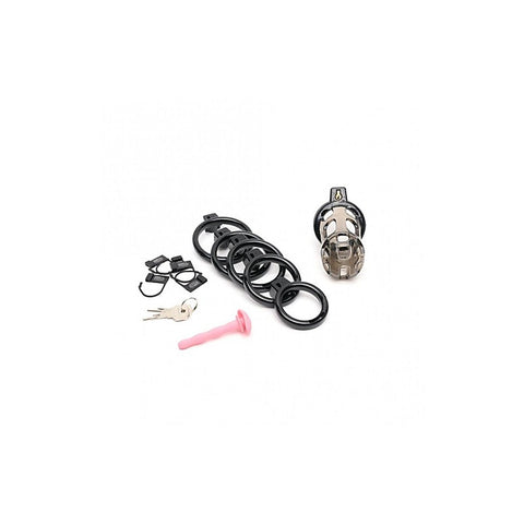 Gladiator Size 1 Soft Cock Cage with Plug by Sport Fucker - Male Chastity