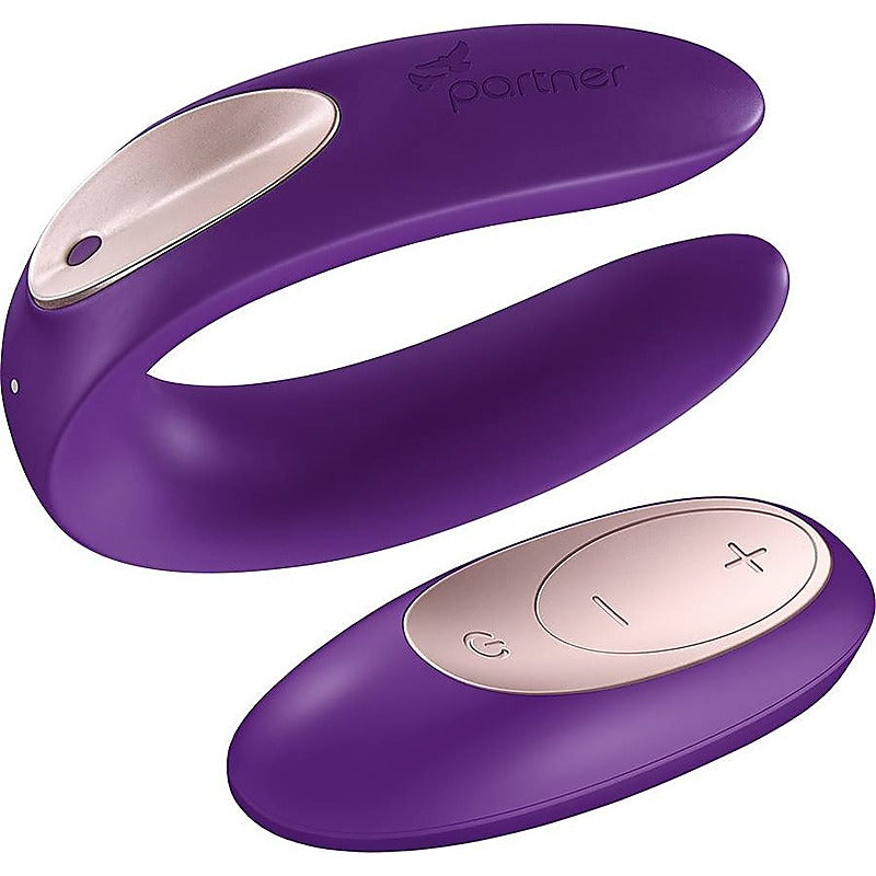 Partner Plus U Shaped Vibrating Couples Massager - Sex Toys For Couples