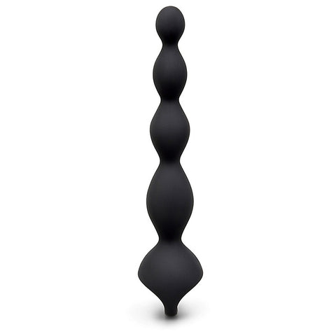 b-Vibe 6.5 Inch Vibing Tapered Silicone Anal Beads - Anal Beads and Balls