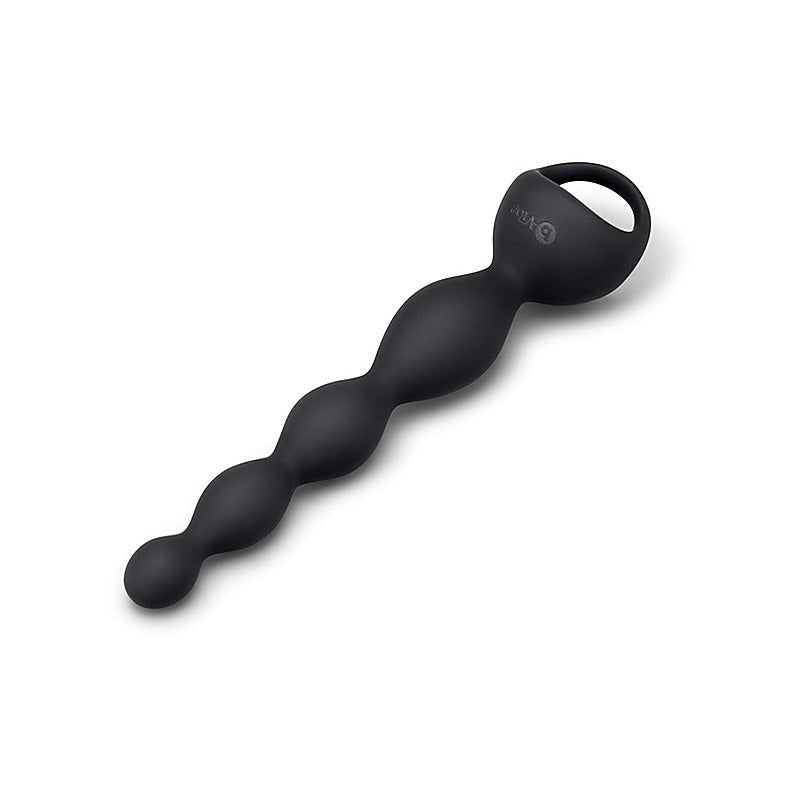 b-Vibe 6.5 Inch Vibing Tapered Silicone Anal Beads - Anal Beads and Balls
