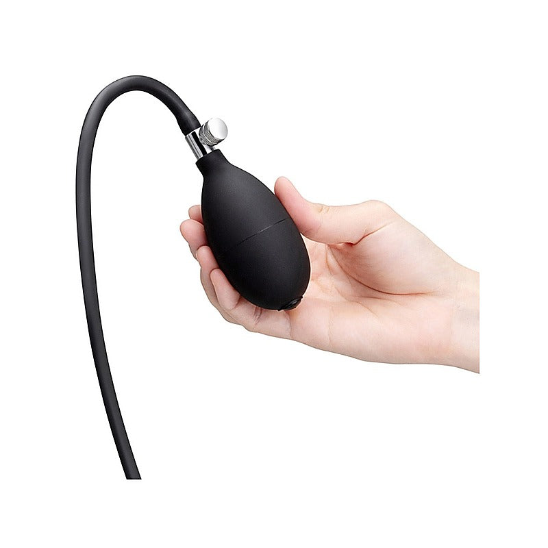 b-Vibe Beaded Silicone Inflatable Anal Plugs - Butt Plugs