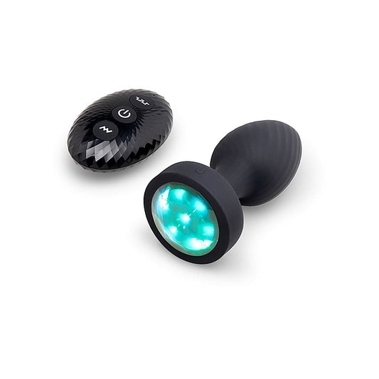Light Up Remote Controlled Vibrating Butt Plug by B-Vibe - Butt Plugs