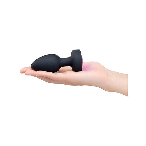 b-Vibe Light Up Remote Controlled Vibrating Butt Plug - Butt Plugs