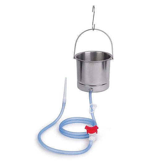 AquaClean 8PC Stainless Steel Bucket Mate Set by Xgen - Enemas and Douches