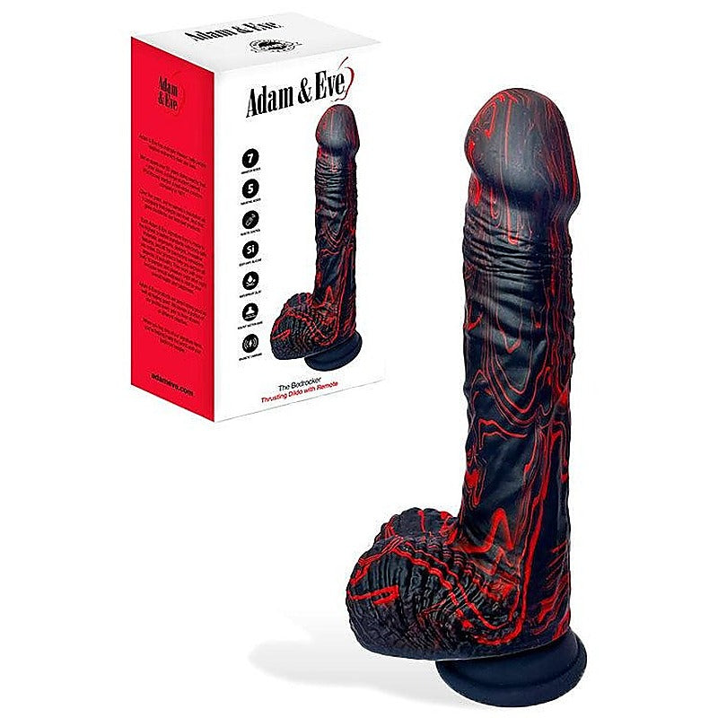 THE BEDROCKER Realistic Stimulating Dildo by Adam & Eve - Vibrating Dildos