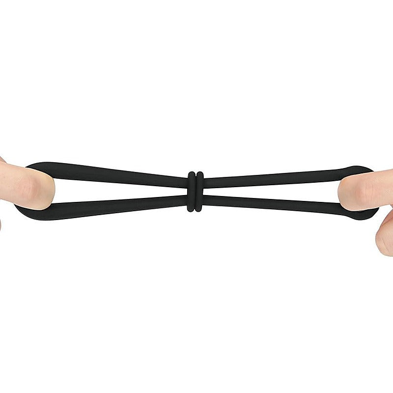 Pinnacle Pro Anyfit Plus Stretcher Cock Ring by Lovetoy - Stretchy Cock Rings