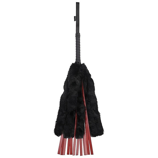 Saffron Faux Fur Flogger by Sportsheets - Whips And Crops
