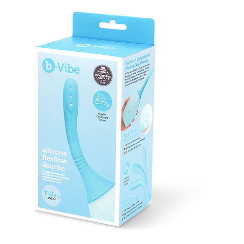 Silicone Flexflow Anal Cleansing Douche by B-Vibe - Enemas and Douches