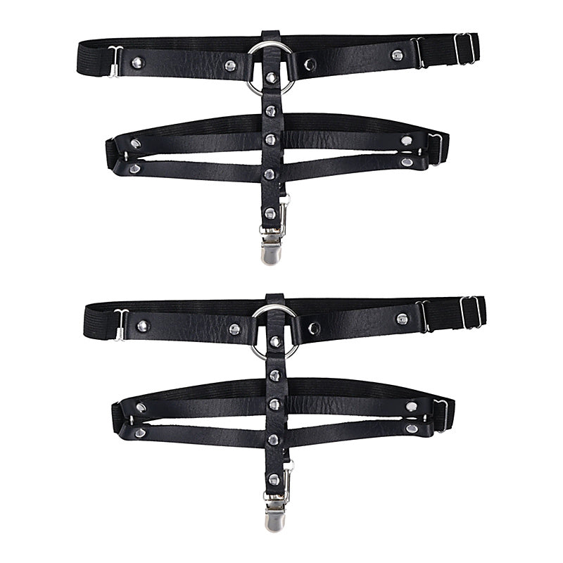 Sex and Mischief Shadow Bondage Garters by Sportsheets - Cuffs And Restraints