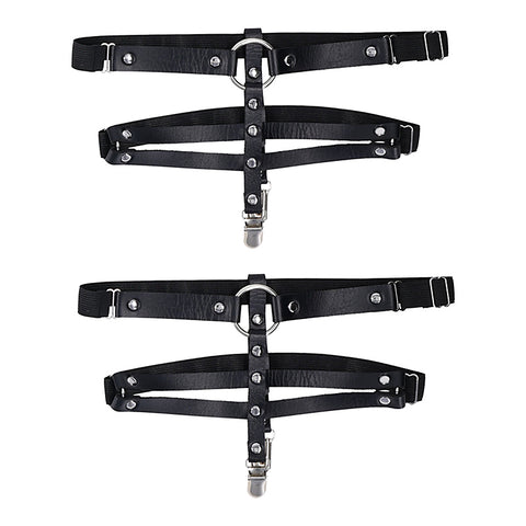 Sex and Mischief Shadow Bondage Garters by Sportsheets - Cuffs And Restraints