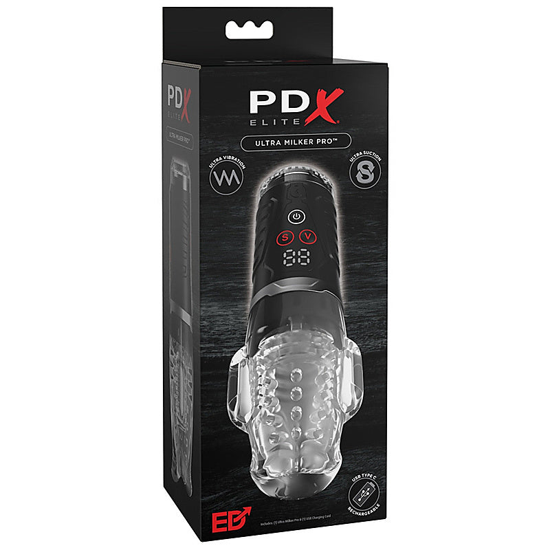 PDX Elite Ultra Milker Pro by Pipedream Products - Masturbators and Strokers
