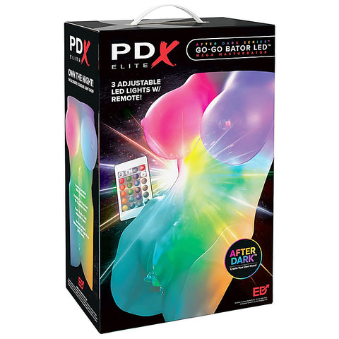PDX Elite Go-Go Bator LED Mega by Pipedream Products - Masturbators and Strokers