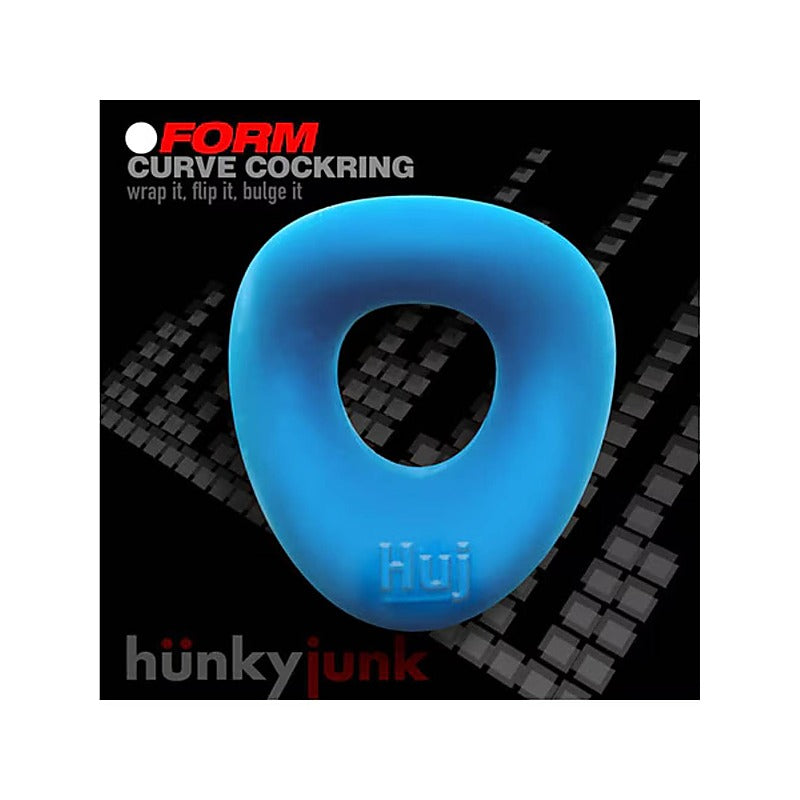 FORM Stretchy Mens Cock Ring by Hunkyjunk - Stretchy Cock Rings