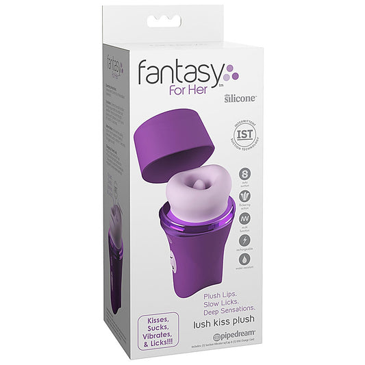 Fantasy For Her Lush Kiss Plush Massager - Personal Massagers