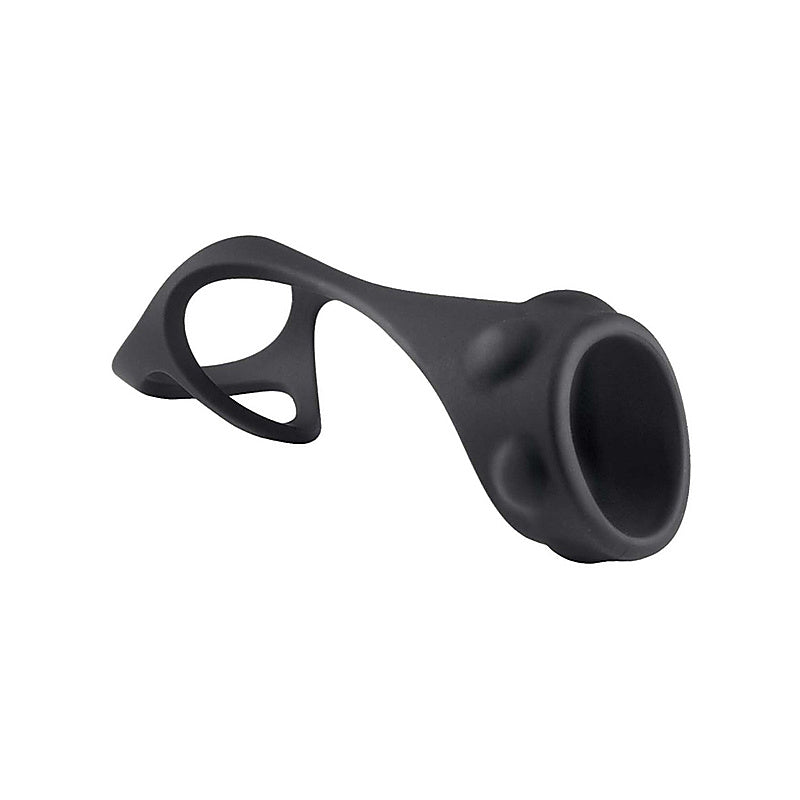 Enhancer Textured Cock Strap and Ball Stretcher by Nasstoys - Ball Stretchers and Crushers
