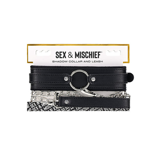Shadow Collar and Leash by Sportsheets - Collars and Leads