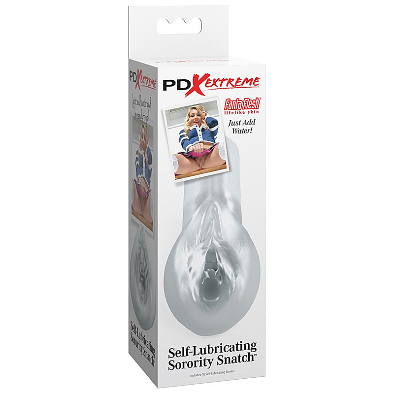 PDX Extreme Self-Lubricating Sorority Snatch Stroker - Masturbators and Strokers