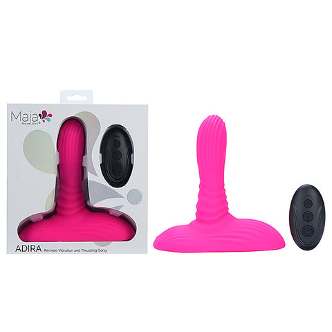 ADIRA USB Rechargeable Thrusting Vibrator by Maia Toys - G-Spot Vibrators