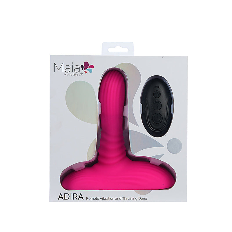 ADIRA USB Rechargeable Thrusting Vibrator by Maia Toys - G-Spot Vibrators