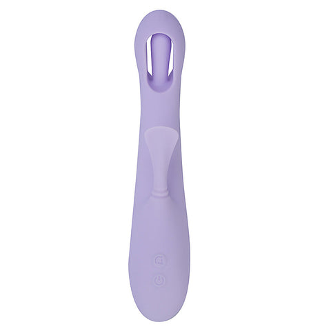 CHARLI USB Rechargeable Flapping & Tapping Rabbit Vibe - Rabbit Vibrators