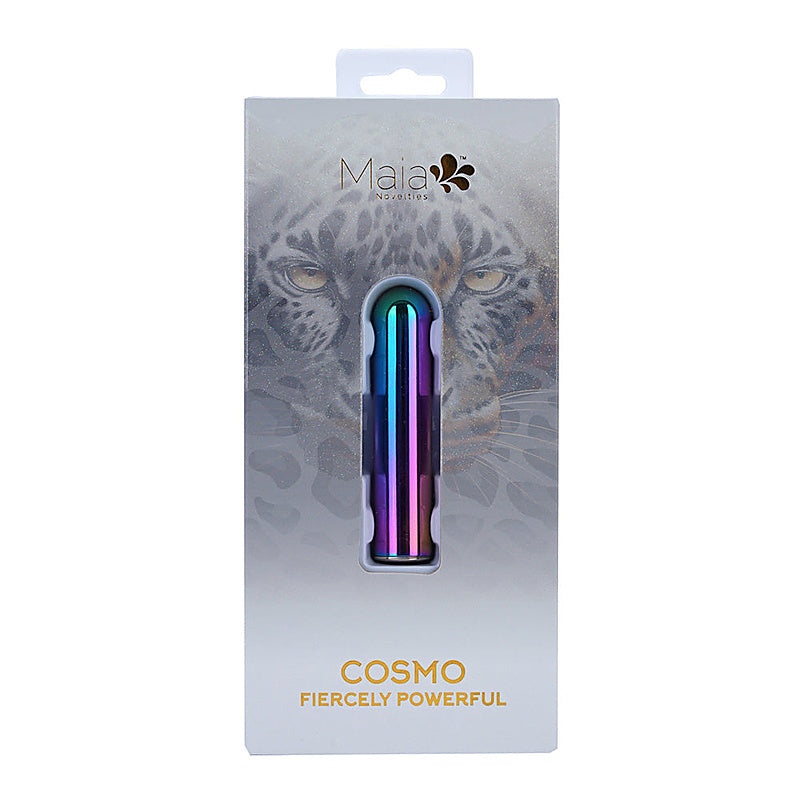 COSMO Metallic Coloured USB Rechargeable Bullet Vibe - Bullet Vibrators