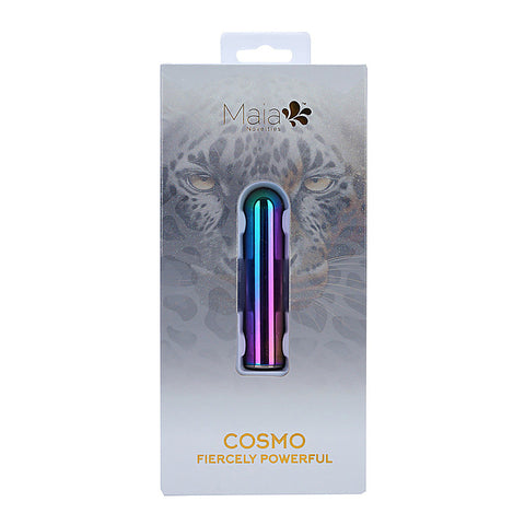 COSMO Metallic Coloured USB Rechargeable Bullet Vibe - Bullet Vibrators