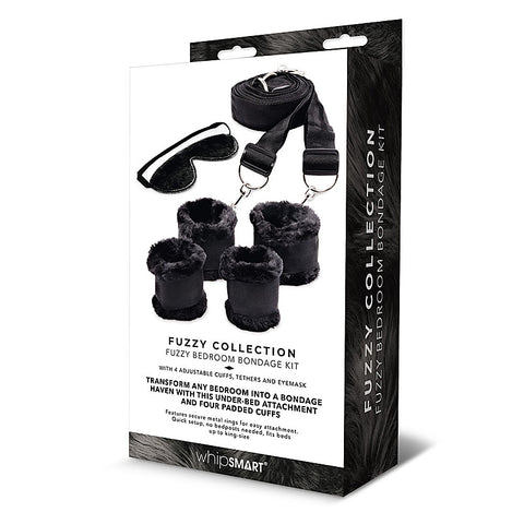 WhipSmart Fuzzy Bedroom Bondage Restraint Set - Bondage Kits