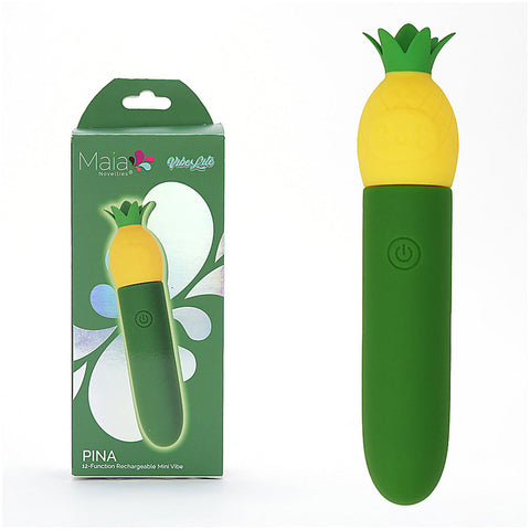 Maia PINA 10 Functions USB Rechargeable Bullet by Maia Toys - Bullet Vibrators