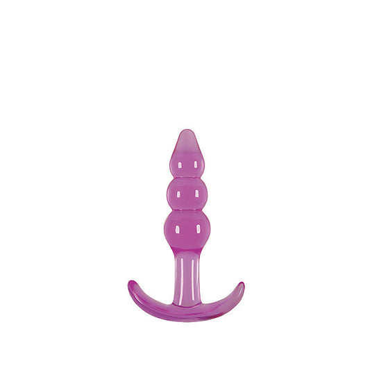 Jelly Rancher Ripple T Shape Butt Plug by NS Novelties - Butt Plugs