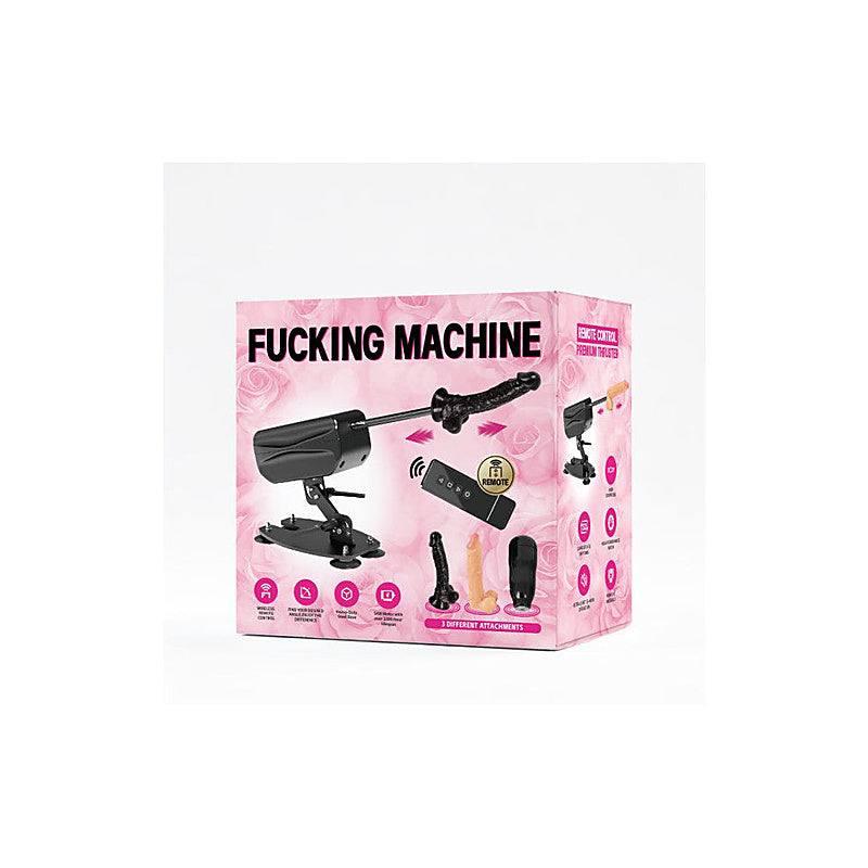 Deluxe Sex Machine with Remote and Accessories by MixJoy - Sex Machines